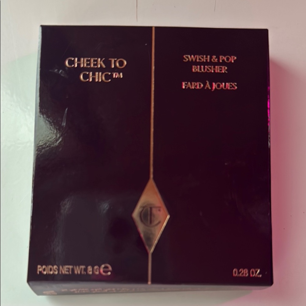Charlotte Tilbury Cheek to Chic Blusher in color . walk of no shame